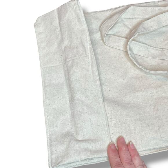 Cool as a Moose Portland Maine Canvas Tote Bag Shopping Grocery Reusable Peace - Picture 8 of 11